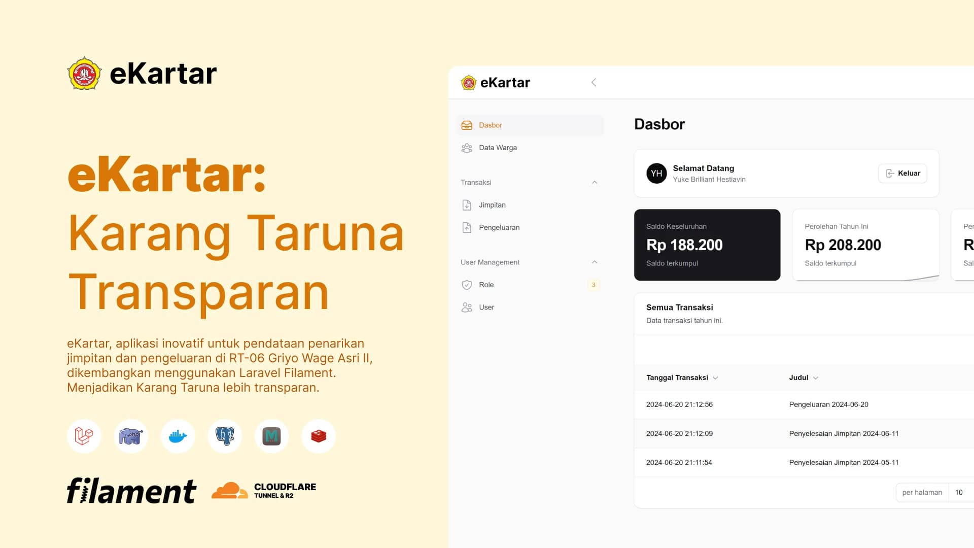 eKartar: Jimpitan Collection for Griyo Wage Asri II