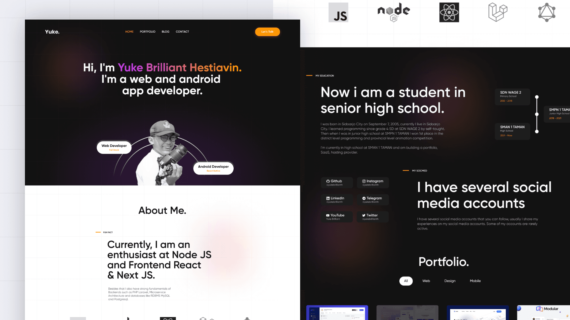 Portfolio V3: Headless Personal Site